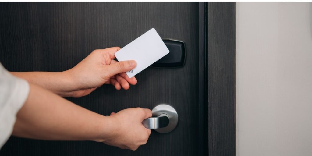 The types of hotel key cards
