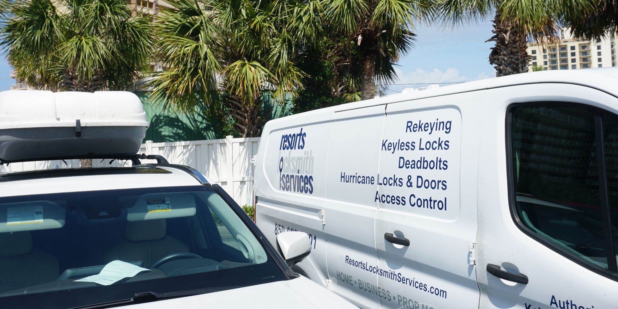 Resorts Locksmith Services Van